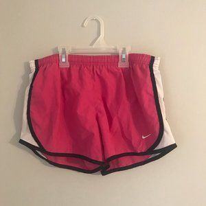 Nike DriFit shorts pink youth large fits like xs/s